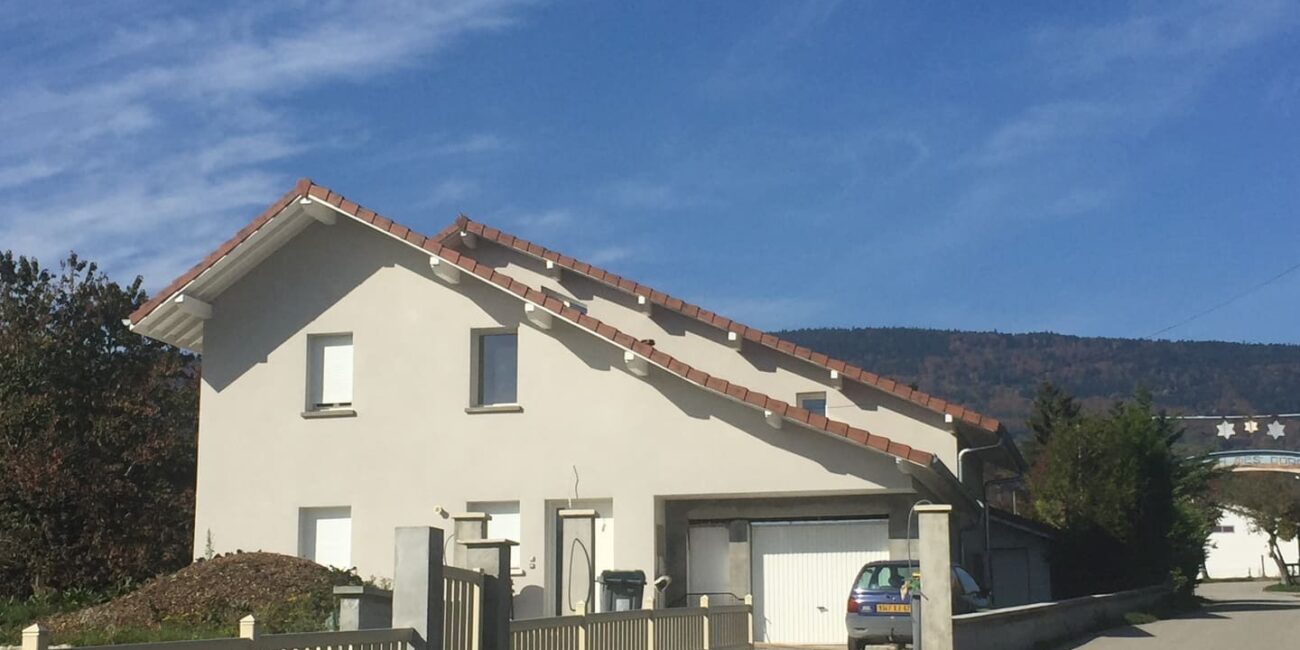 Extension et renovation d'une villa à Bellegarde