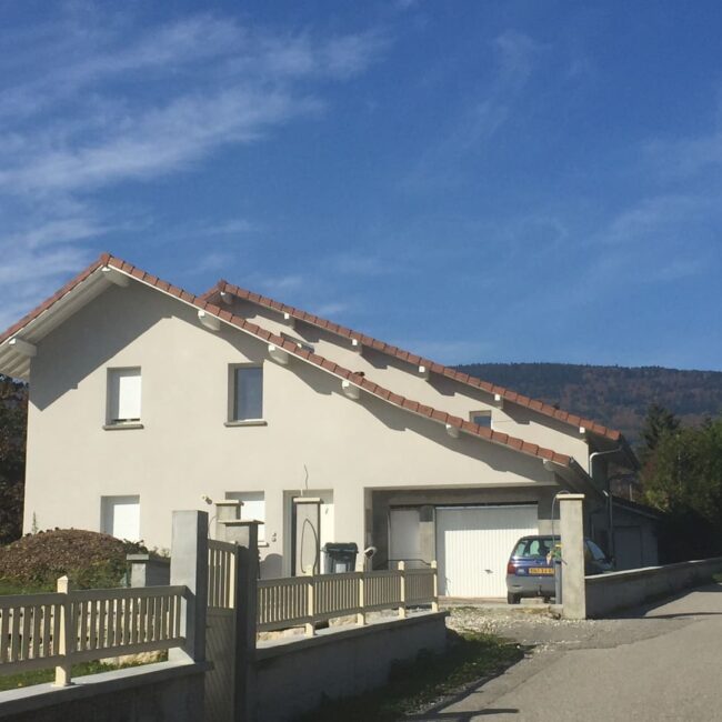 Extension et renovation d'une villa à Bellegarde